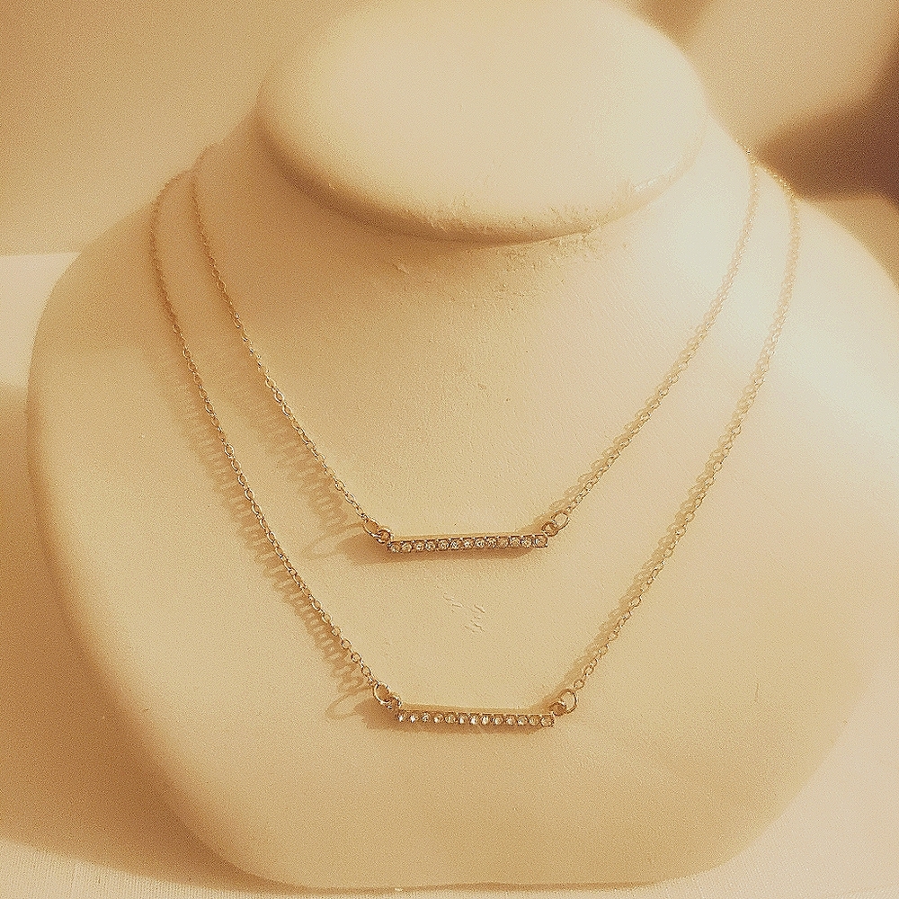 🖤🖤🖤 Necklace with rhinestones